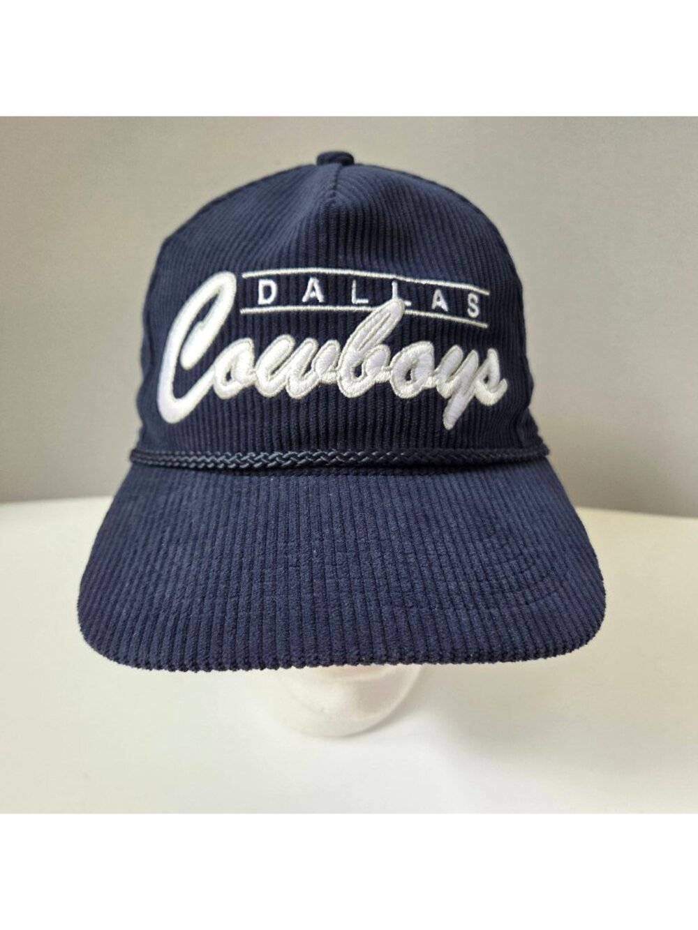Dallas Cowboys Hat Cap Blue Corduroy 47 Hitch Adjustable Snapback Retro NFL NEW